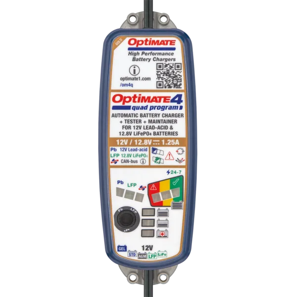 Optimate 4 Quad Program Batteriladdare 12 V, bild 6