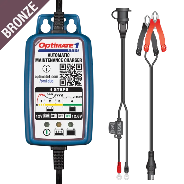 Optimate 1 Duo Batteriladdare " ", bild 2