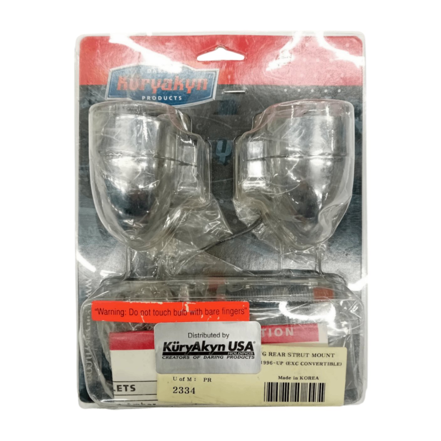 SM BULLET LIGHT 35W F/LONG REAR STR , Small/Amber, bild 2