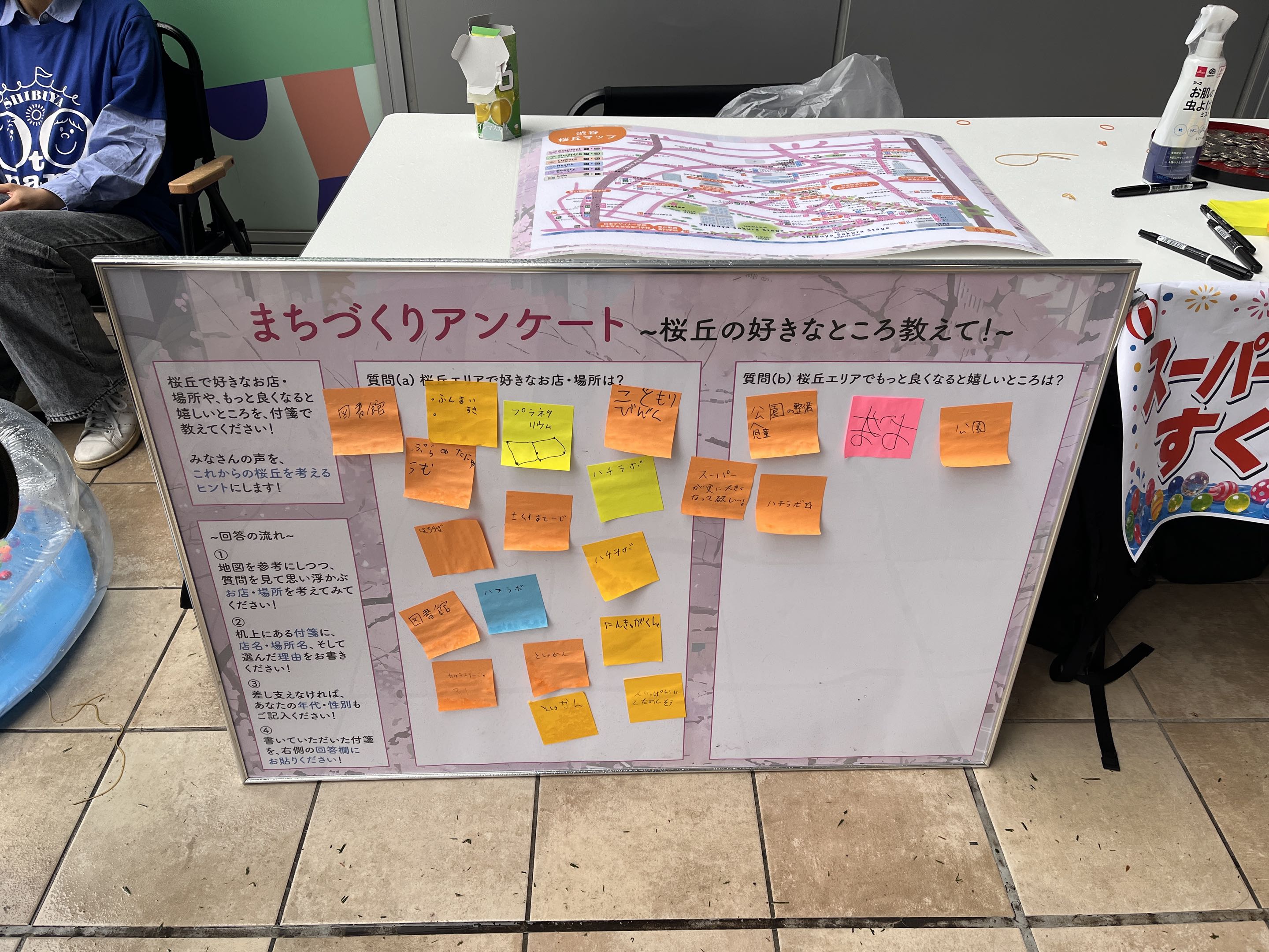 渋谷おとなりサンデーに「まちづくり縁日」として出店しました