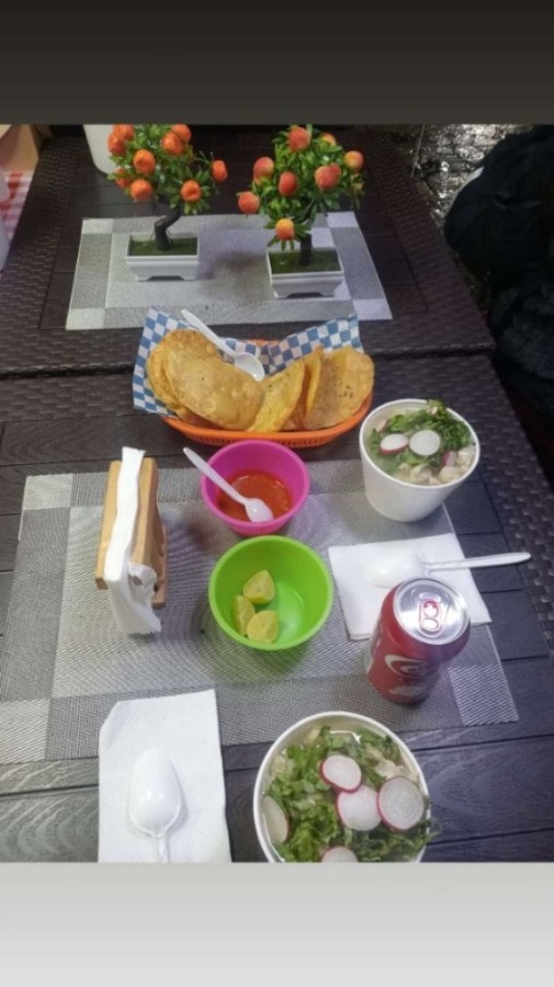 Pozole de maciza o cabeza medio