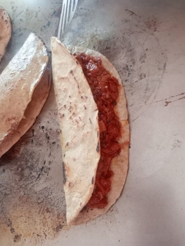 Quesadilla de chicharron