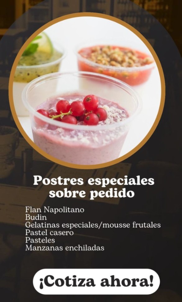 Postres especiales