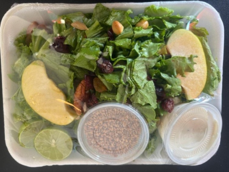 Ensalada sencilla frutos secos