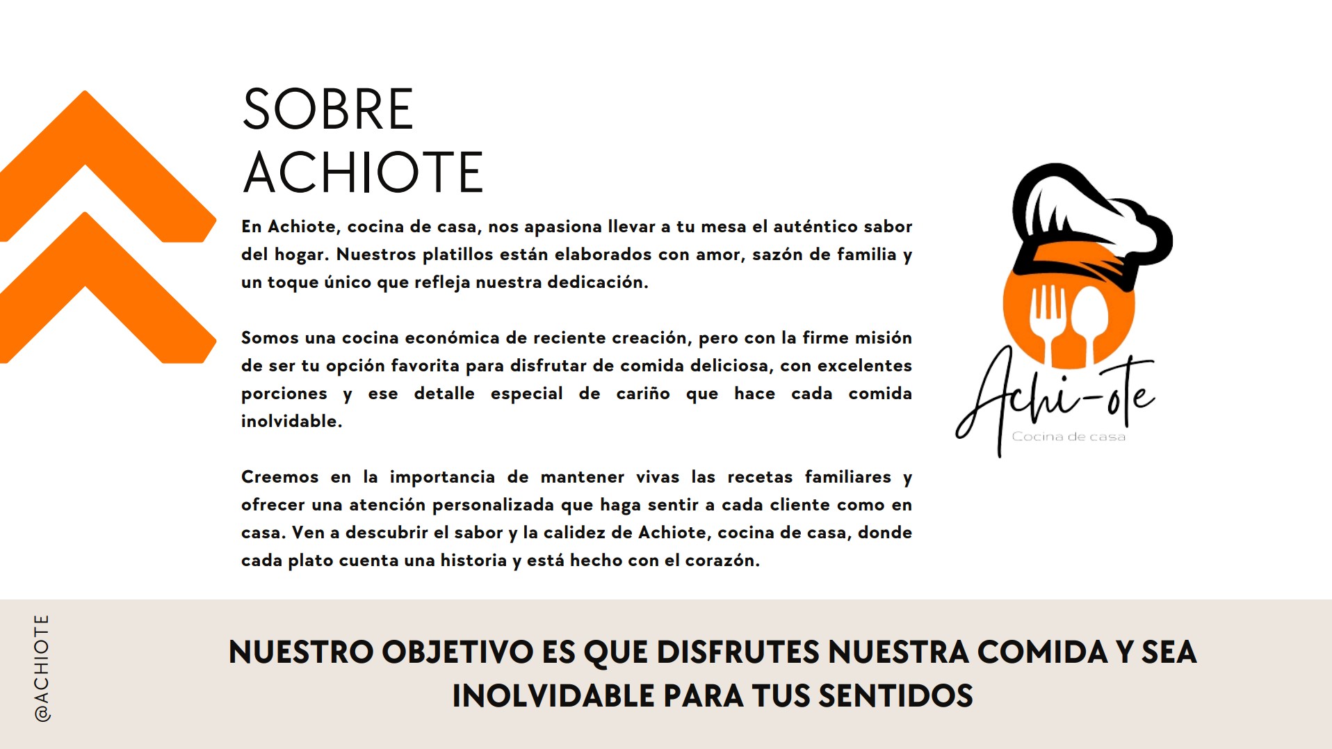Sobre Achiote
