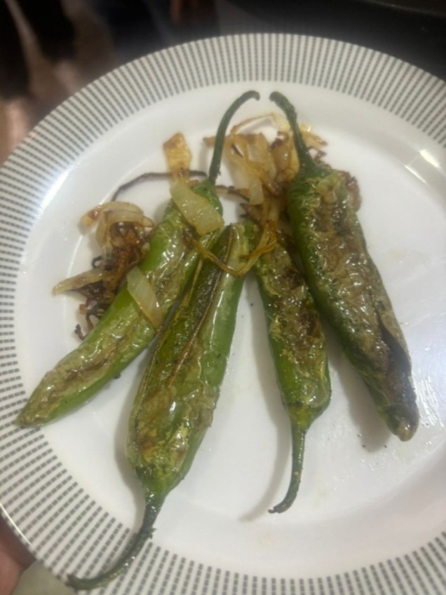 Orden de chiles toreados
