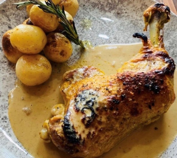 Pollo al horno