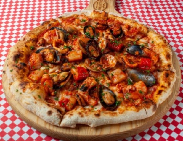 Pizza frutti di mare