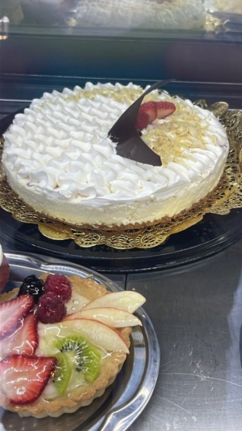 Chesscake de chocolate blanco
