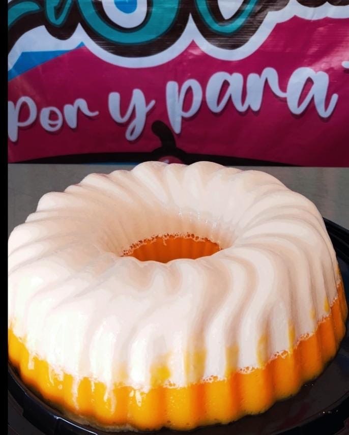 Chemisse de mango y queso