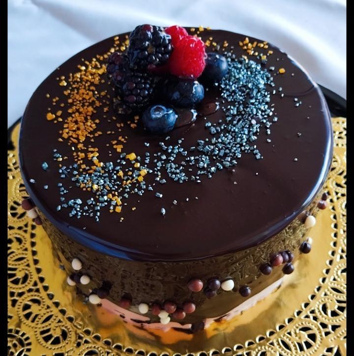 Pastel decoración azúcar