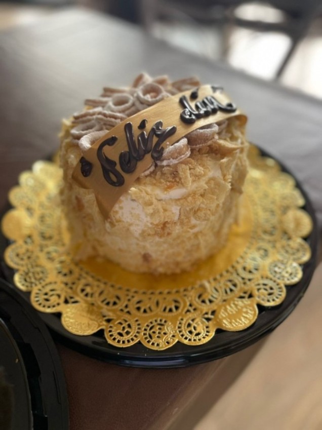 Pastel mil hojas