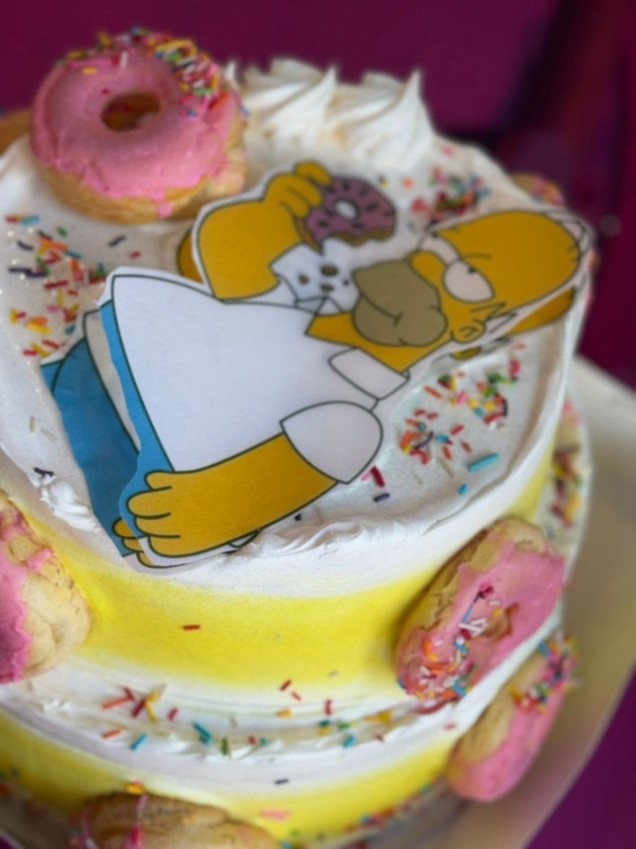 Pastel homero