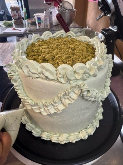 Pastel pistache