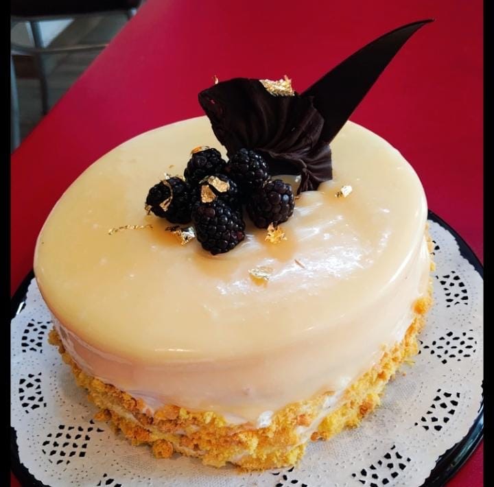 Pastel de vainilla