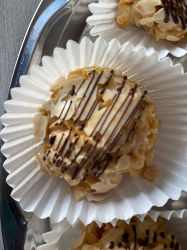 Enjambre chocolate blanco