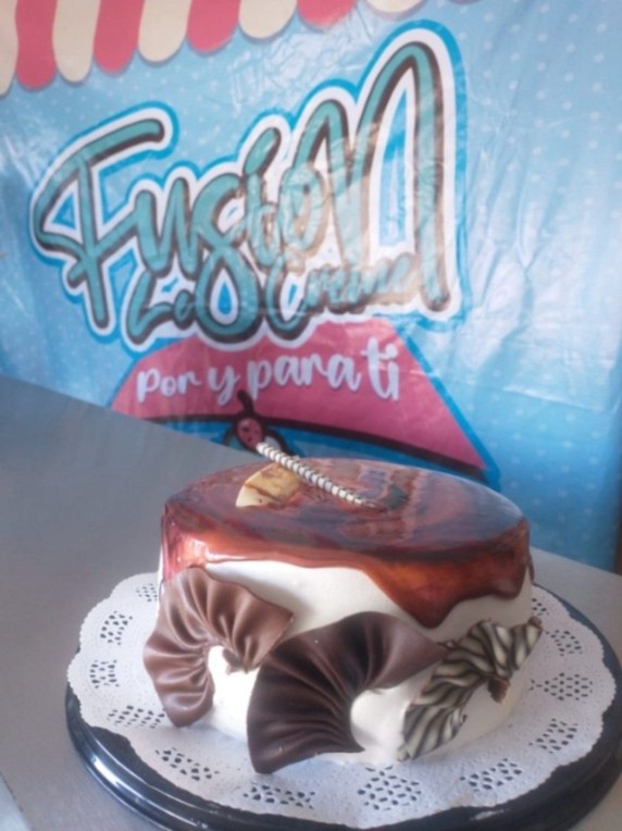 Red velvet mantequilla, queso y crema
