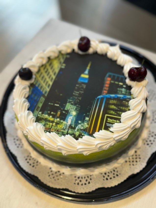 Pastel imagen comestible