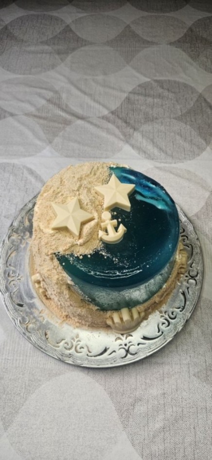 Pastel océano