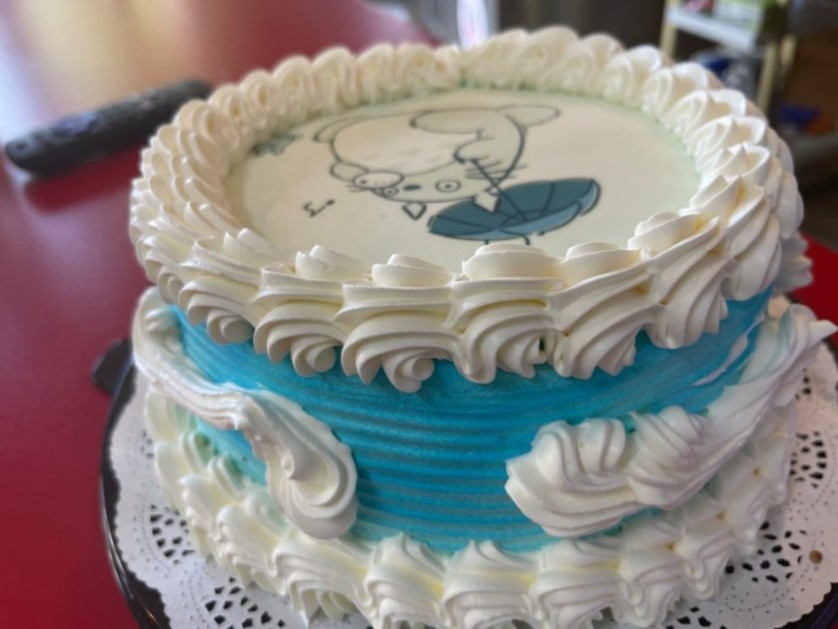 Pastel imagen comestible