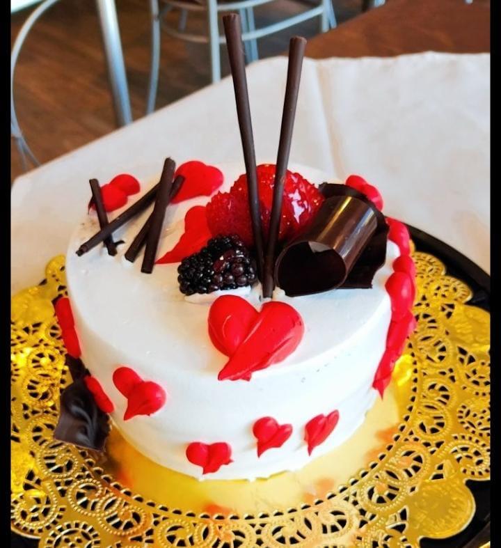 Pastel corazón