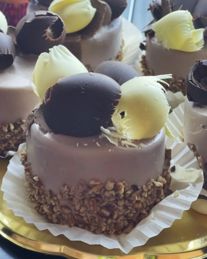 Pastel individual choconuez