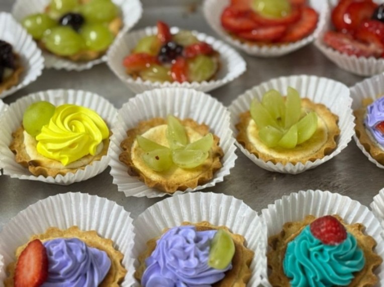 Mini tartaletas de frutas 🍇