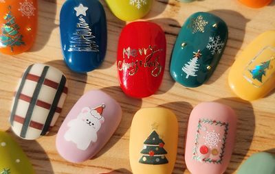 [SHINE B NEWS] HOLIDAY EDITION — Christmas Nail Stickers
