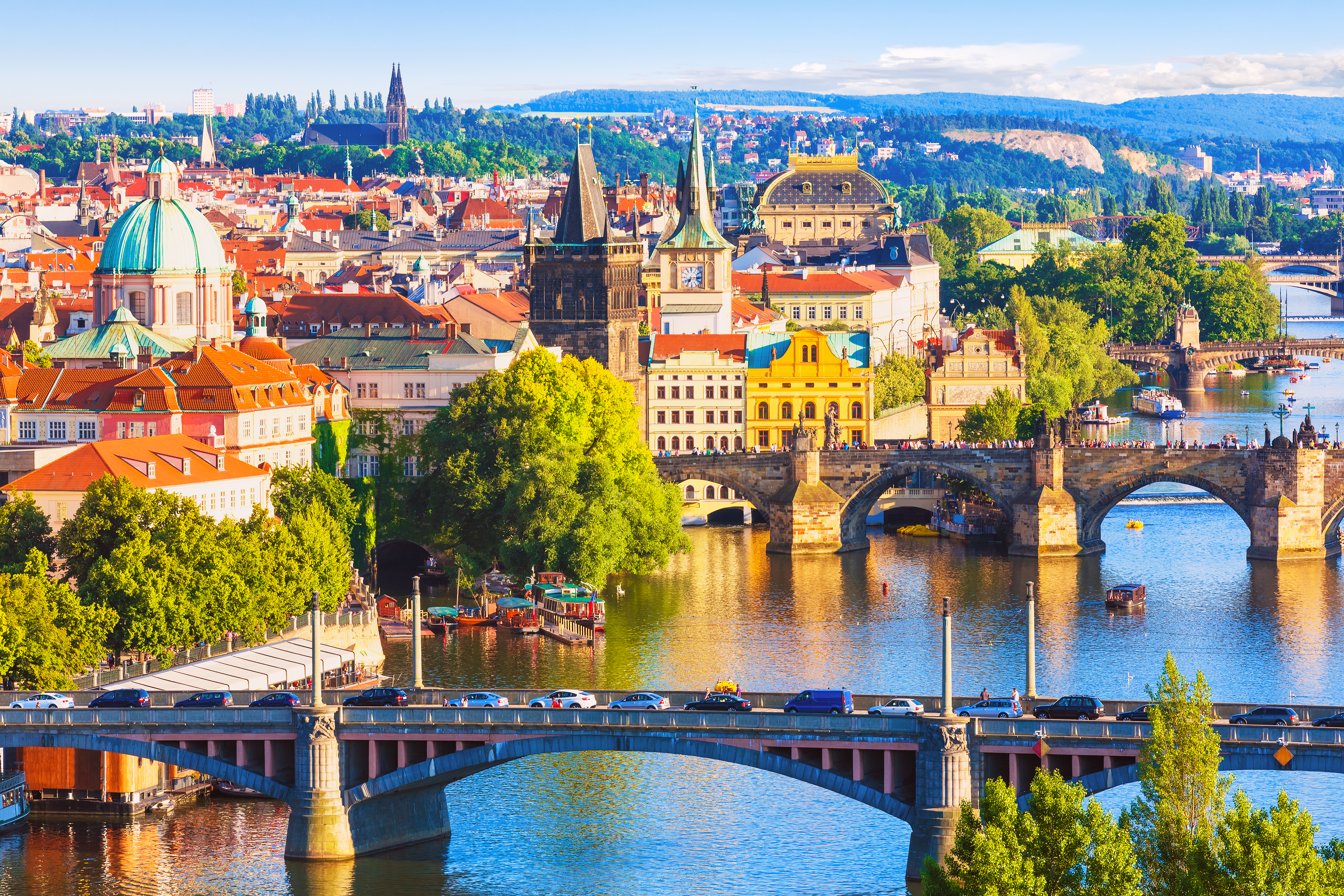 Prague, known as the city of a hundred towers, is so rich in architecture that its entire historic heart is a World Heritage Site. Running in Prague means getting lost in a maze of streets and squares surrounded by baroque buildings.