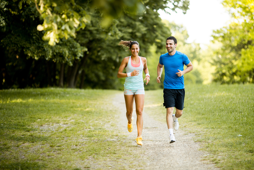 Put on your running shoes and off you go on a calm and green adventure!