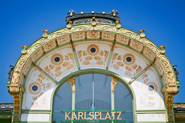 This route of many monuments will teach you a little about the Pavilions of Otto Wagner, the Secession Building and the Musikverein. 