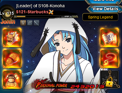 Hyakki Yagyo - Azure Fang (Splash Art)