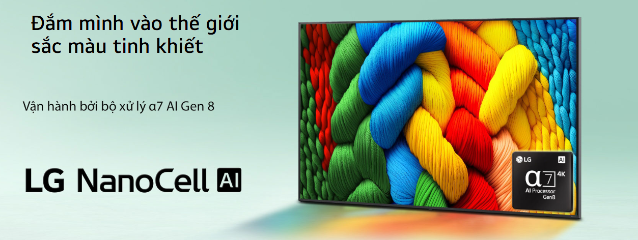 Smart NanoCell Tivi LG AI 4K 50 inch 50NANO80ASA - Model 2025 11