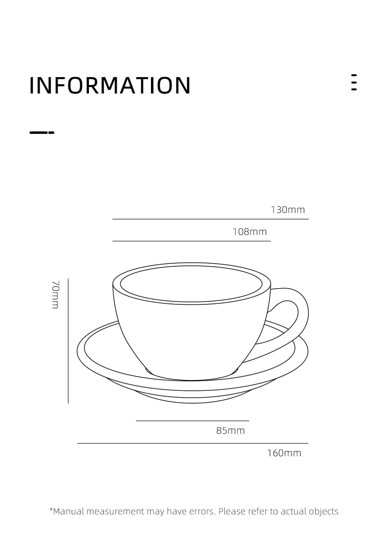 Ly sứ latte 280ml MHW-3BOMBER | Giữ nhiệt 18 Ly sứ latte 280ml