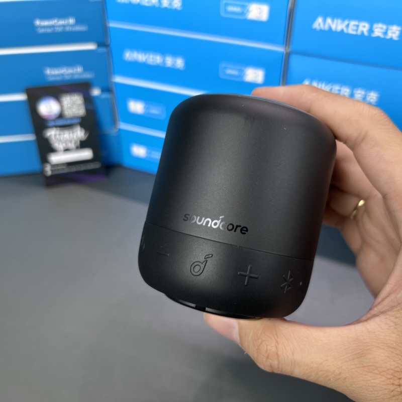 Loa Không Dây Bluetooth SoundCore Mini 3 6w (By Anker) - A3127 nhỏ gọn, di động, có LED, chống nước - Bảo hành 12 tháng 15 Loa Không Dây Bluetooth SoundCore Mini 3 6w (By Anker) - A3127 nhỏ gọn, di động, có LED, chống nước - Bảo hành 12 tháng 14