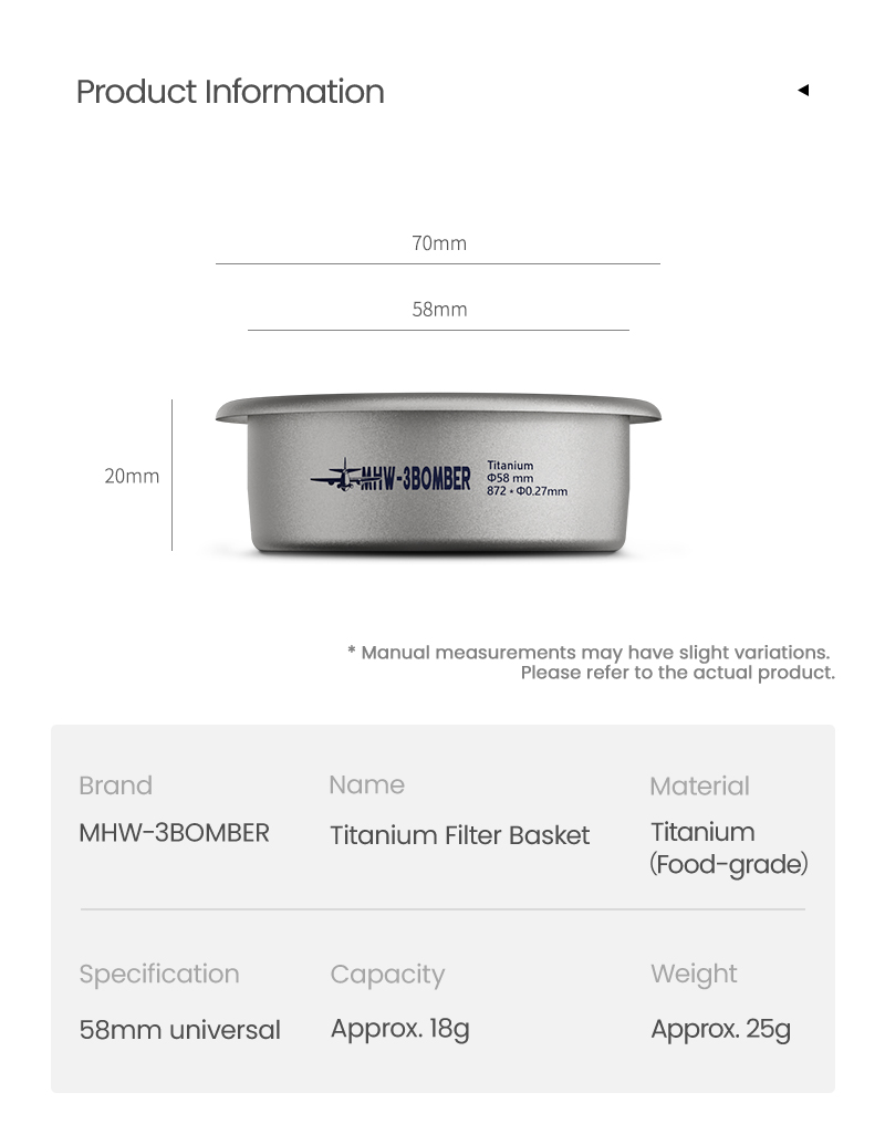Giỏ Lọc Titanium