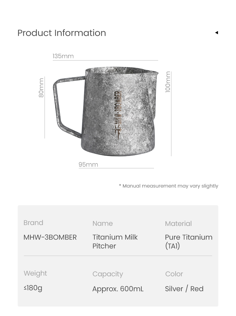 Ca Đánh Sữa 600ml Titanium 