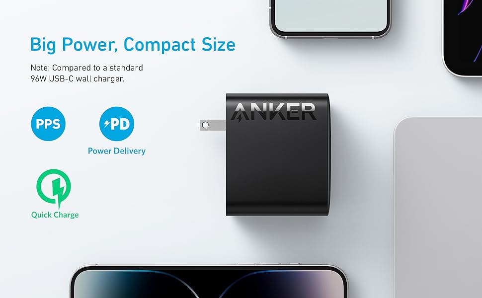 Bộ sạc nhanh Anker 317 100W A2672 Type C hỗ trợ PD, PPS, dành cho Laptop - Hàng phân phối chính hãng, Bảo hành 18 tháng 10 Bộ sạc nhanh Anker 317 100W A2672 Type C hỗ trợ PD, PPS, dành cho Laptop - Hàng phân phối chính hãng, Bảo hành 18 tháng 9