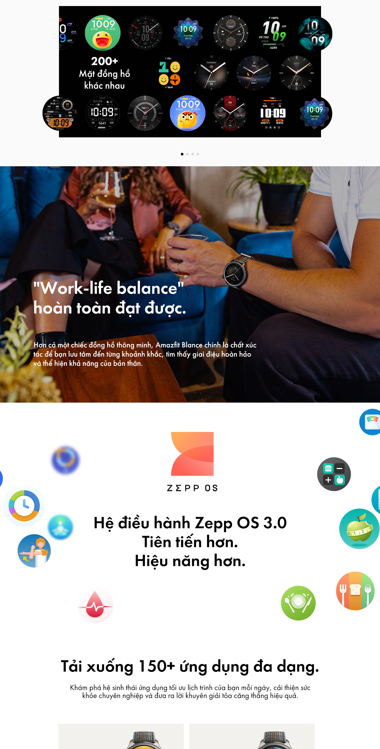 Đồng hồ thông minh Amazfit Balance - 46mm | Nghe gọi qua Bluetooth | Điều khiển nhạc - Hàng chính hãng 25