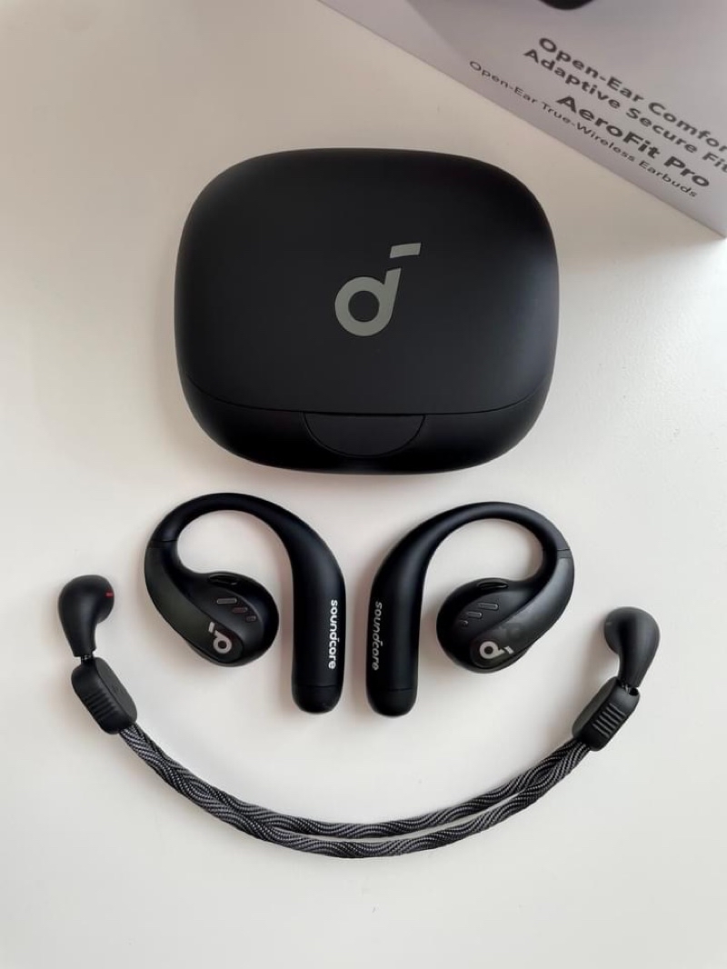 Tai nghe dẫn khí thể thao Bluetooth Anker Soundcore AeroFit Pro A3871,LDAC, Bluetooth 5.3, Chống nước IPX5, pin 46h 11 Tai nghe dẫn khí thể thao Bluetooth Anker Soundcore AeroFit Pro A3871,LDAC, Bluetooth 5.3, Chống nước IPX5, pin 46h 10
