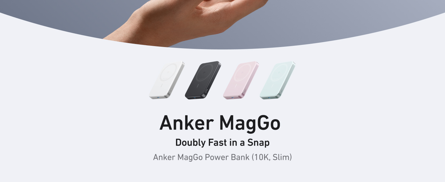 Pin dự phòng từ tính Anker Maggo Slim 10000mAh A1664, chứng nhận Qi2 15W, siêu mỏng, mẫu 2024 12 Pin dự phòng từ tính Anker Maggo Slim 10000mAh A1664, chứng nhận Qi2 15W, siêu mỏng, mẫu 2024 11