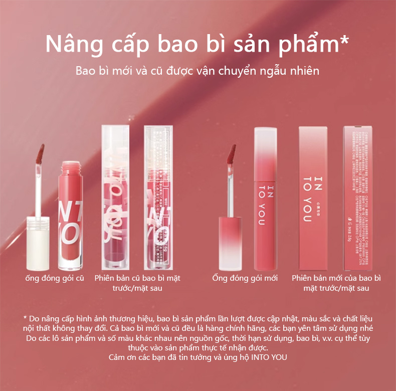 Ưu điểm nổi bật son Into You sương mù nước mới