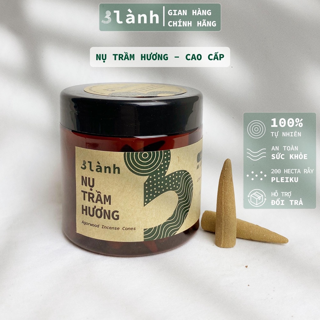 Hộp nụ trầm cao cấp 3 Lành đóng gói chính hãng Pleiku