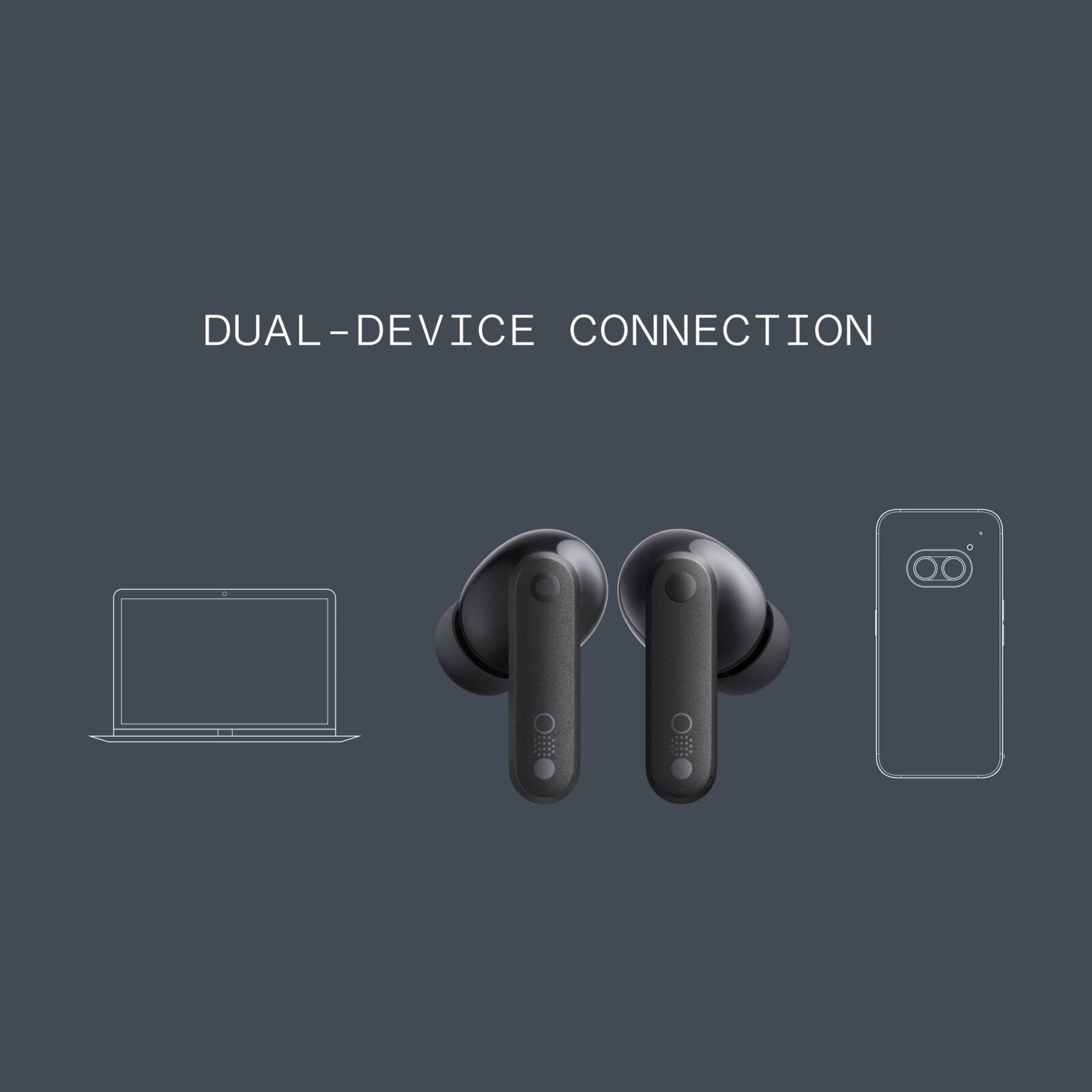 Tai nghe Bluetooth CMF by Nothing Buds hỗ trợ kháng nước IPX54, chống ồn ANC, kết nối 2 thiết bị, pin 36h, 4 mic, có app 13 Tai nghe Bluetooth CMF by Nothing Buds hỗ trợ kháng nước IPX54, chống ồn ANC, kết nối 2 thiết bị, pin 36h, 4 mic, có app 12