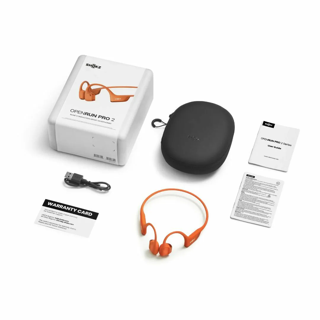 Tai nghe thể thao Open-ear không dây Shokz OpenRun Pro 2 S820 dẫn truyền qua xương, pin 12h, IP55 15