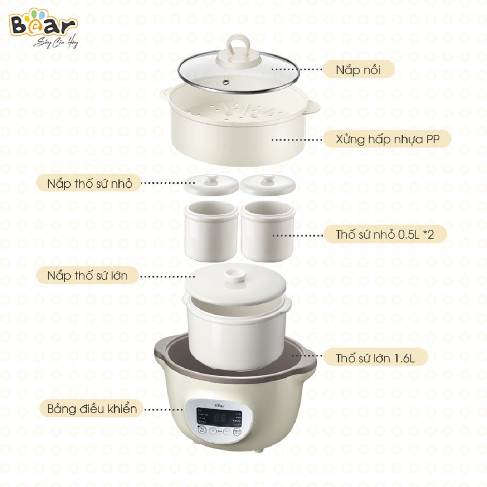 Tưng tưng gấu hính hang 1,6L