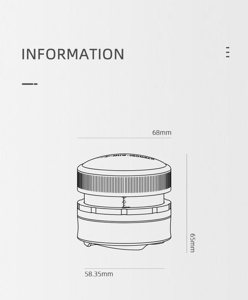 Dàn Đều Cà Phê OCD 58mm MHW-3BOMBER | Bản Tự Rơi Cao Cấp 30 Dàn Đều Cà Phê OCD 58mm Cao cấp