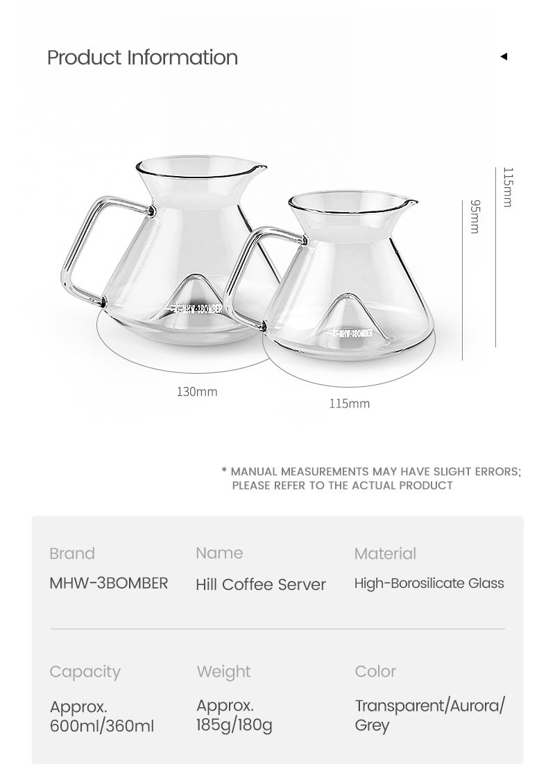 Bình Rót Cà Phê Server Hill 600ml 