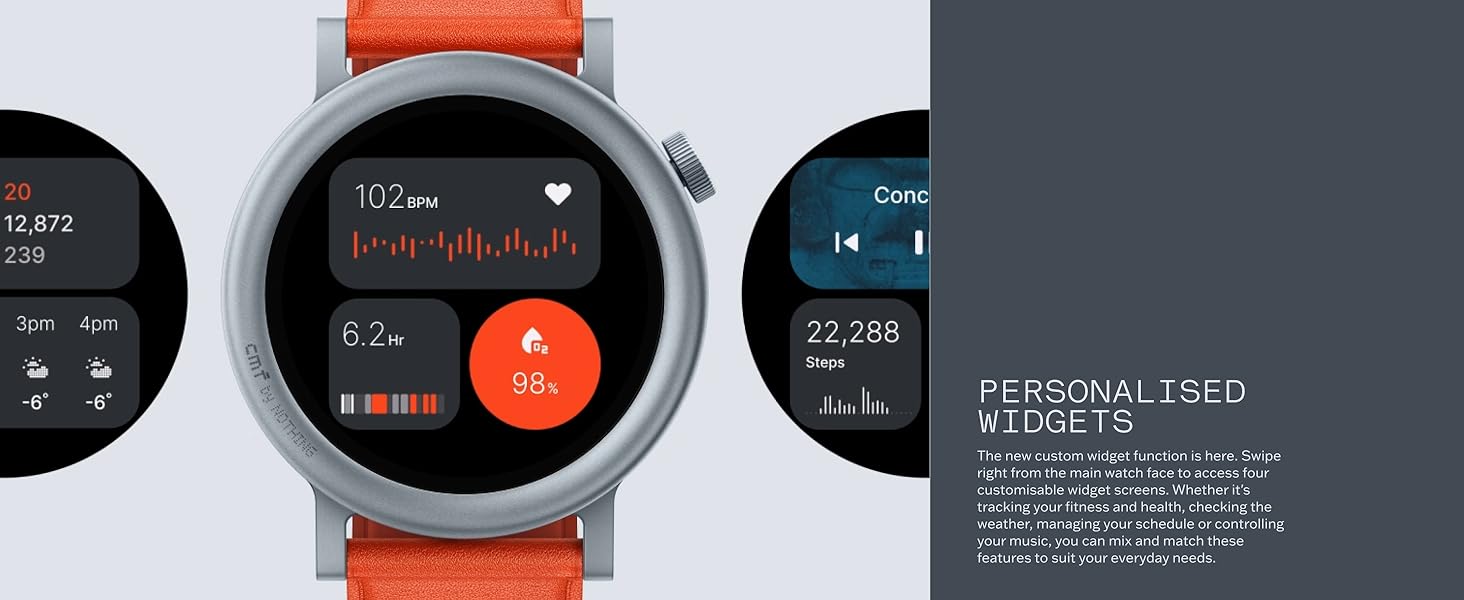 Đồng hồ thể thao thông minh CMF by Nothing Watch Pro 2 viền benzen, màn 1.32’’ 353 PPI, pin 11 ngày, GPS, bluetooth 17 Đồng hồ thể thao thông minh CMF by Nothing Watch Pro 2 viền benzen, màn 1.32’’ 353 PPI, pin 11 ngày, GPS, bluetooth 16