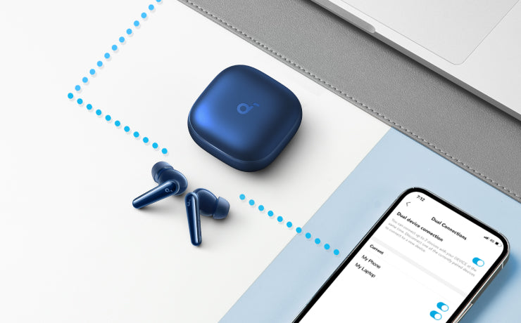 Tai nghe bluetooth Soundcore Liberty 5 công nghệ Adaptive ANC 3.0 LDAC Hires 6 micro pin lên tới 48h 21 Tai nghe bluetooth Soundcore Liberty 5 công nghệ Adaptive ANC 3.0 LDAC Hires 6 micro pin lên tới 48h 20